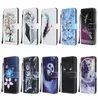 Cois de portefeuille en cuir à imprimé de mode pour iPhone 14 Pro Max 13 Mini 12 11 XS XR X 8 7 6 CARTOONE DE FLOORNE LEOPARD PANDA WOLF Butterfly F1639648