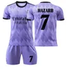 قمصان كرة القدم للرجال 22-23 ريال مدريد جيرسي بعيدا اللعبة رقم 9 Benzema 10 Modric Adult Childring Print