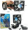 220V DC12V Aquarium Cooling Fan Chiller Adjustable 360 Degrees Small Fish Tank Cold Wind Chiller Temperature Control