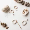 Anneaux en bois massif inachevés 10-100 mmmnatures Perles en bois pour bijouterie DIY ACCESSOIRES MAINS MAIN