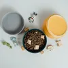 Samoorganizacja ceramiczna podwójna miska kota miska piesowa 400 ml karmienia zwierząt domowych miska kota Puppy Feeder Produkcja