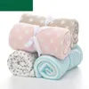 Blankets Baby Super Soft Born Swaddle Wrap 100 75cm Toddler Kids Boy Girl Sofa Bedding Multi-Functional Child Quilts