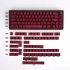 Accesorios 140 teclas Japonesa Capas de teclas Rojo para teclado mecánico CHERRYProfile KeyCaps DIY SUBLIMATION SET SOLO