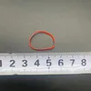 200pcs 30 mm kolorowy gumowy pierścień jednorazowe elastyczne opaski do włosów kucyk gumowy gumowy opaska