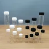 20 -stcs/labs laboratorium Clear Glass Monsters flessen, reagensmonsterflesje met schroefcap, capaciteit 3/510/15/20/30/40/50/50/60 ml