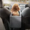 Draagbare huisdierhond autostoeling centrale controle niet -slip hondendragers veiligheid auto armleuning doos kennel hondenbed voor kleine honden katten reizen