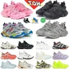 Buty Track 3 3.0 3xl Paris Men Men Triple S Casual Shoes Sock White Retro Track 9 9.0 Tess.s. Nylonowe buty na platformie Gomma Leather Trainer