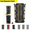 Pouche tactique de magazine rapide pour M4 5.56 / 7.62 / 9 mm Boîte rapide Soft Shell Mag TPR Holster Case Hunting Paintball Gearball