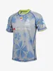 Fijian Drua Men 2024 Training Singlet Rugby Jersey 2023 24 FIJIAN DRUA MENS COMMEMORATIVE ANZAC TRAINING JERSEY size S---5XL