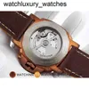 Panerass Watch Mens Mechanical Wristwatch Movement 47mm Bronze Pam Luxury S6PQ를위한 고품질 디자이너 고급