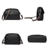 Women Fashion Shoulder Bag 100% Genuine Leather Soft Casual Cross Body Luxury Design Ladies Wallet Mobile Phone 240402