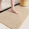 Carpets beige tapis de salle de bain cheigne non absorbant absorbant rapide mince lavable - 16 "x24" petit tapis de tapis de bain pour tapis pour
