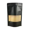 50 шт. Встать черная бумага замороженная окна на молнии займки для закуски бисквит кофе x-mas Подарки