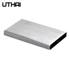 Behuizing uthai G15 HDD Case Typec 3.1 naar SATA3 SSD Box USB3.1 Casusondersteuning 6tb Externe HDD -behuizing 2.5 SATA naar USB 3.0 Adapter USB C C