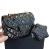 Sac de portefeuille de portefeuille de portefeuille noire sacs de body noir sac à main de luxe sac à main décontracté sac à main