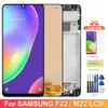 6.4 '' Super AMOLED Wyświetlacz dla Samsung Galaxy M22 M225 M225FV Wyświetlacz Wyświetlacz Digitizer Digitizer dla Samsung F22 E225