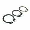 250/500pcs Assortment Kit Set 5-20mm GB894 Black 65mn Steel Retaining Clip Snap Ring C Type External Circlip for Bearing Shaft