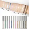 Qibest Liquid Eyeshadow Sticker Cosmetics Shadows Eyeliner Eyeliner à séchage rapide Shimmer Shimm Eyeshadow Pen Totline Oeil Makeup