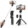 Monopodi Supporto wireless Tripode Bluetooth Selfie Stick per treppiedi pieghevoli iOS/Android Monopodi universali per GoPro Sport Camera