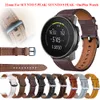 22mm Sport Yumuşak Deri Kayış OnePlus için Suunto 5 Pik/Suunto 9 Pik/Imilab W12 Bilezik Değiştirme Saat Bantları