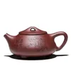 Reiner handgefertigter Tee -Set Kugelfilter Kessel Chinesisch Yixing Tea Purple Clay Teekanne Geschenke Authentische 270 ml