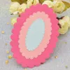 6pcs / set Oval Metal Cuting Dies Scrapbooking Birthday Card Boad Box Paper Craft Dies