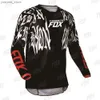 Les chemises cyclables Tops Motocross Shirt Orbra Racing Downhill Jersey Enduro Cycling Mountain Santa DH Maillot Ciclismo Hombre Y240410