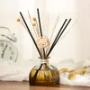 35 ml de fleur rotin anches parfum Diffuseur non-feu Sticks Diffuseur Home Room Aromatique Encens Diffuseur relaxant Fragrance