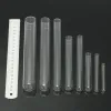 5 pieces of transparent Glass Test Tubes with U-shaped Bottom for School/Laboratory Glassware,Heat resistance, stability