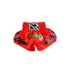 Nowe męskie spodnie bokserskie drukowanie szortów MMA walka z maniakiem Krótkie poliester Kick Gel Boxing Muay Thai Pants Thai Boksing Shorts