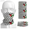 Fashion Face Masks Neck Gaïer Palestinien Palestine Bandana Bandana Couverture Masque Balaclava Printe