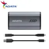 Drives ADATA Portable SSD SE880 USB3.2 TIPEC SIŁOWA PRĘDKOŚĆ SYDY SILNE Dysk 2000 MB/s Zewnętrzny dysk twardy HD 500GB 1TB 2TB MINI SSD Disk