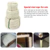 Sisal touw kat krabben post speelgoed kat tree diy klim frame vervangen touw bureau binding binding touw voor kat slijpen klauw