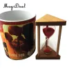 Magideal 1/3/5/10 minuter 30/90 sekunder Sandglass Hourglass Sandtimer Kök Köksklocka Xmas Gift Kids Toy