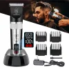 Trimmers Professional Hair Clipper for Grooming With Charge Standr Cordless Electric Shaver Man 5 Speeds Trimmer Home Hair Cut Machine