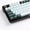 Tillbehör uslion 173 nycklar Cherry Profile ISO Layout Green Minimalism KeyCaps för mekaniskt tangentbord MX Switch PBT -färgämne Sublimering Key Cap