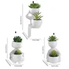 Decoratieve bloemen Succulenten planten kunstmatig in potten woonkamer decoratie indoor bloempots keramische plantenbakken tuinieren decor