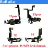 Baruile 1st USB Charger Port Connector Dock Charging Flex Cable för iPhone 11 12 13 Max Mini 14 Ersättningsdel