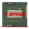 CPUS Original LNTEL CORE I7 2670QM SR02N CPU (6M CACHE/2.20GHZ3.10GHZ/quadcore) I72670QM Processador de laptop Frete grátis
