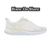 Bondi 8 2024 Chaussures de course Femmes Blakc blanc Clifton 9 HARBOR TRACLORS PLATGENS RUNNERS Sneakers36-45 Thf