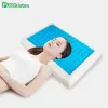 PurenLatex Silicone Gel Pillows Memory Foam Pillow Summer Ice-Cooling Neck Ice-Cool Cervical Vertebra Orthopedic Healing Cushion