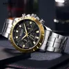 Montre-bracelets Chronograph Quartz Business Mend's Business Watchs Wistry Army Army Wristwatch Watch Man Relogios Masculino Clock 2087