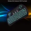 Combos Multi Color Blacklight Mini Wireless Keyboard 2.4GHz English Version with Touchpad Mouse for Raspberry Pi 3 Orange Pi PC Mini PC