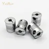 1pc D20L25 Sargı Kelepçesi Birleştirme Alüminyum Alaşım Esnek Çürüm 2/3/3.17/4/5/6/6.35/8/9.5/10mm Şaft CNC çene şaft Motor Kupla