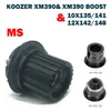 KOOZER MTB 자전거 허브 플라이휠 바디, XM390 부스트 HG 8-11S 12 속도 XD MS Freehub 카세트 엔드 캡 바디 10x135/141,12x142/148