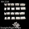 20Sets XH2.54 PH2.0 2/3/4/5/5/7/7/8/9/11/11/12 -pin Draadconnector Plastic behuizing + Terminals Pin Header Hoek/rechte pin