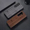 Case for Samsung Galaxy Z Fold 3 4 5 5G Fold5 funda bamboo wood pattern Leather cover Luxury coque for galaxy z fold 4 case capa