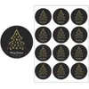 Christmas Stickers Santa Claus Merry Christmas Stikcers Labels Gift Xmas New Year Gift Christmas Decorations for Home