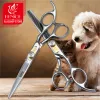 Fenice Professional 6,0-дюймовый педант собаки Ножницы для подрезки+прореживание ножни