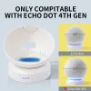 Chargers Echo Dot 4/5ª geração Base de bateria portátil carregador sem fio móvel Alexa Smart Speasker Base de bateria para Echo Dot 4/5th